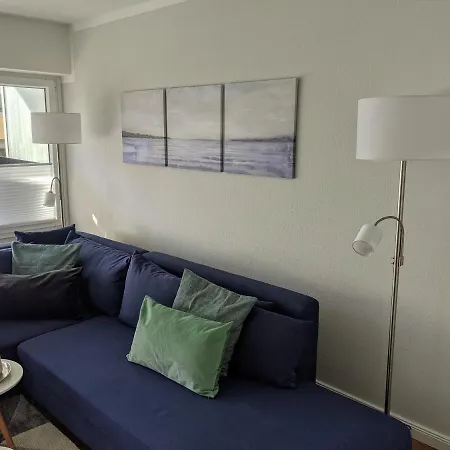 Panorama, Heimathafen 17 - Ferienwohnung Mit Balkon - Direkt Am Strand Wangerooge Exterior photo