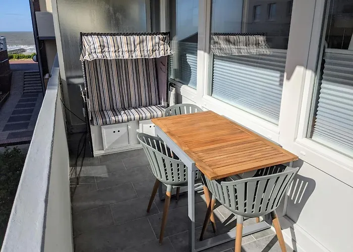 Panorama, Heimathafen 17 - Ferienwohnung Mit Balkon - Direkt Am Strand